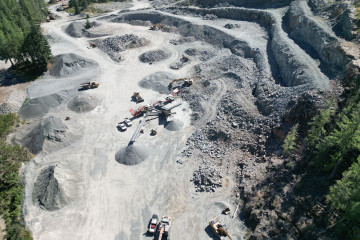 BC Hydro's John Hart Dam Project: Aggregate &amp; Rock Supply